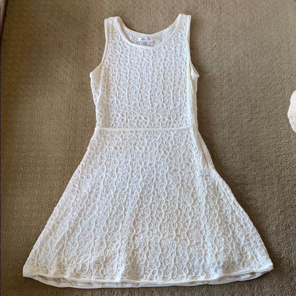 Max studio size medium cream dress